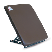 Bed Backrest (Small) – 50×50 cm, 1-Inch Cushion, 4-Level Adjustable, Grey