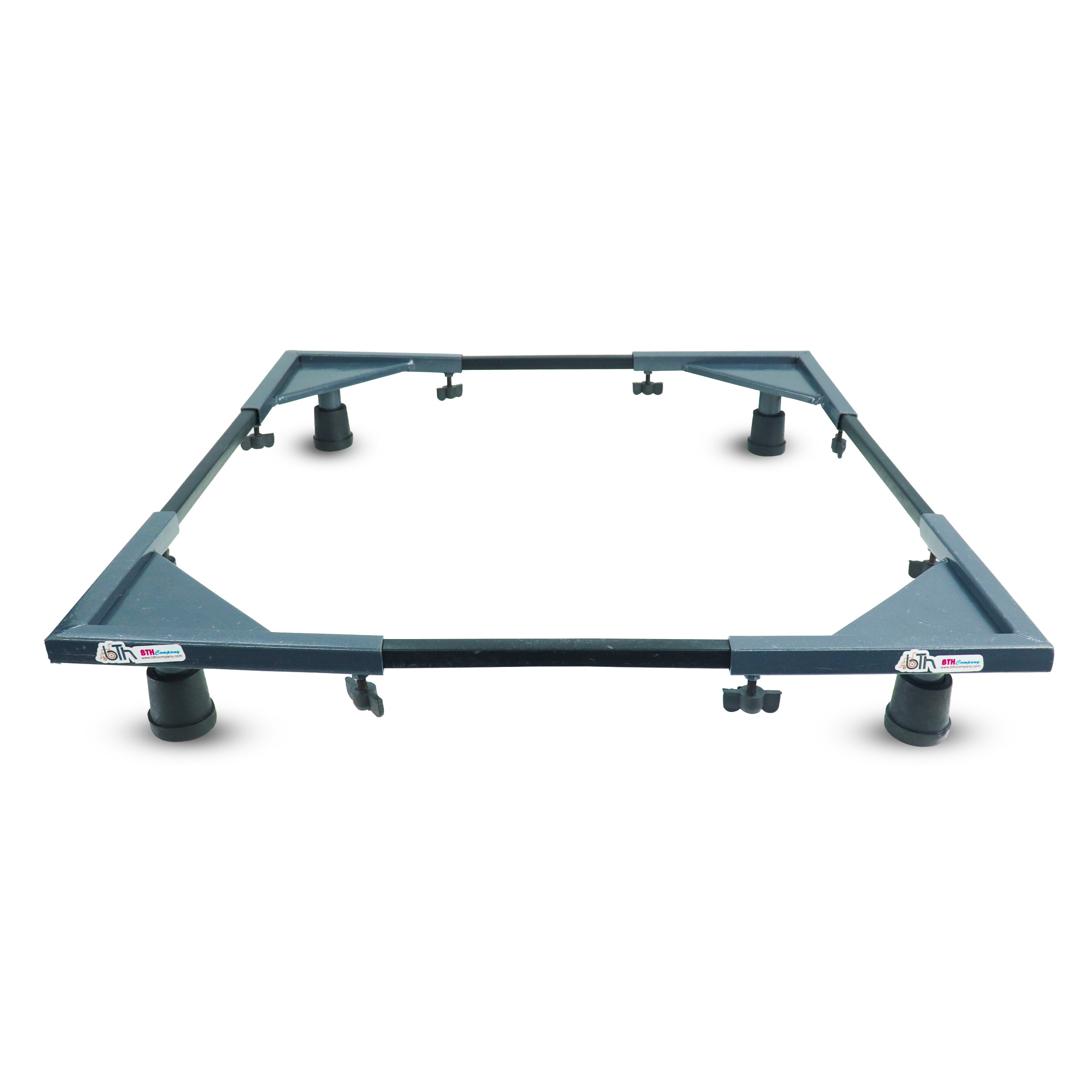 Washing Machine Stand - Adjustable Size (16"×26" to 19"×32") with Anti-Vibration Buffers