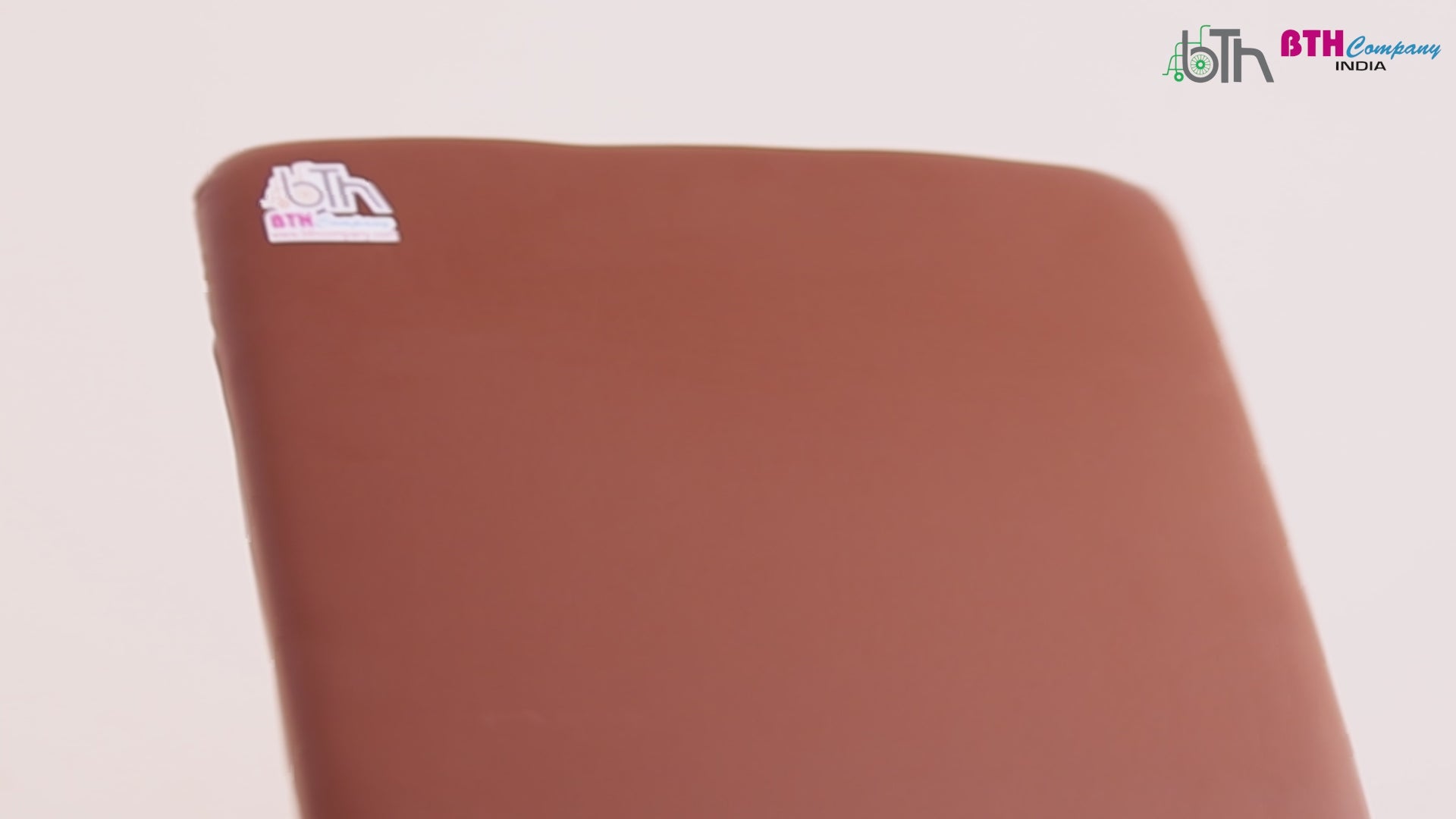 Load video: Bed Backrest (Small) – 50×50 cm, 1-Inch Cushion, 4-Level Adjustable, Grey